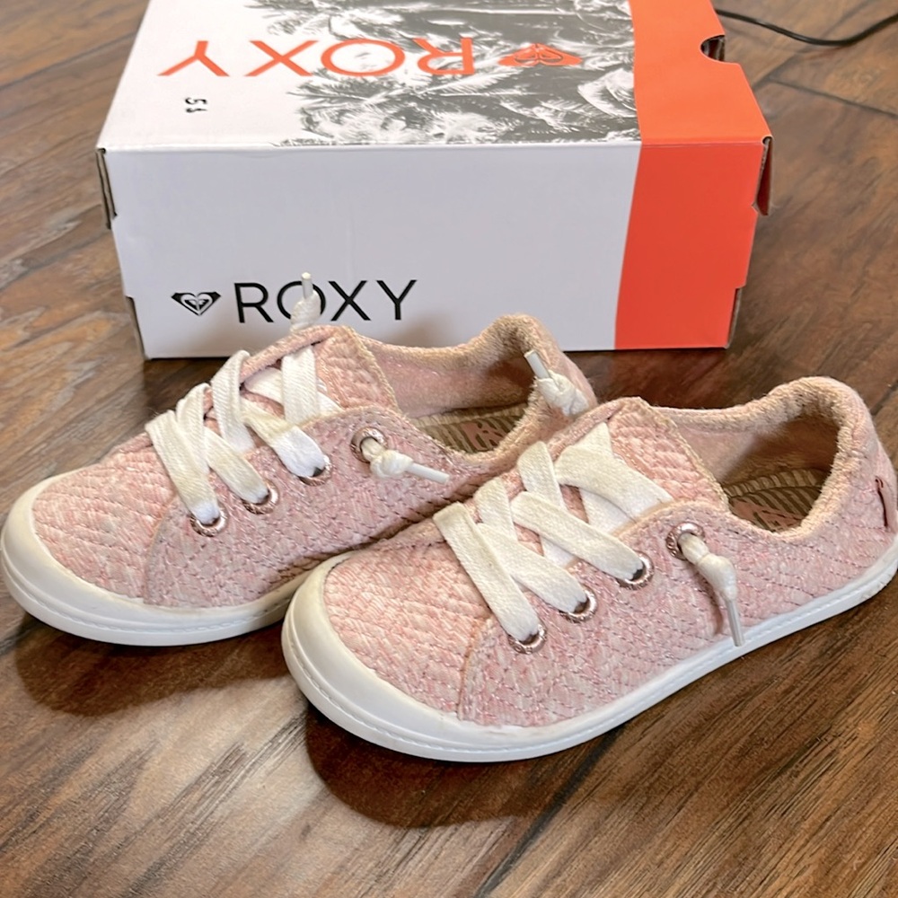 ROXY Light Pink Bayshore III Memory Foam Slip On Sneakers Size 11
